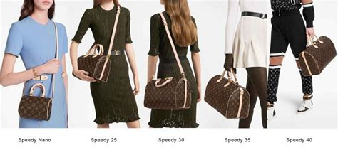 louis vuitton speedy size comparison|louis vuitton speedy size chart.